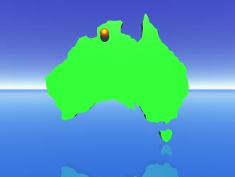 A map of Australia